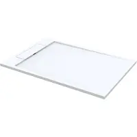 Best design Douchebak decent 160x90x4.5 cm solid surface mat wit