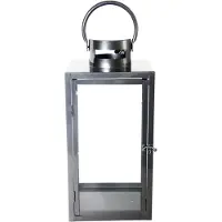 Esschert Design Lantaarn Antraciet 41 X 20 X 19 Cm