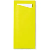 Take dis Servetten met Bestek Zakjes Doos 100 Stuks Kiwi Servet Wit Bestekzakjes met servetten