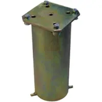 Borek Zweefparasolvoet adapter koppelstuk Betonverankering, enkel geschikt voor Ischia, Garda, Capri, Rodi, Duo van