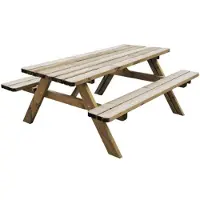 Buitengewoon Boet Picknicktafel Oslo - Grenenhout - Behandeld - 177 cm -
