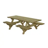 Talen Buitenmeubelen Picknicktafel open instap