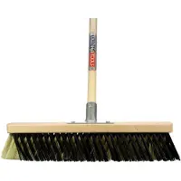 Talentools - X-bezem - Binnen - 40 cm - Creme/Zwart - Compleet