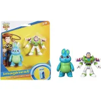Mattel 4 Bunny Buzz Lightyear speelset - Imaginext - Speelfiguren met accessoire