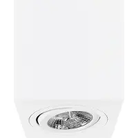 Yphix Palermo Opbouwspot - Vierkant - 1 Lichtpunt - Kantelbaar - 120x120mm - Wit