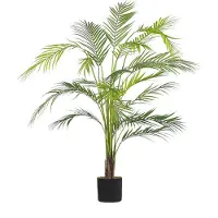 Beliani ARECA PALM - Kunstplant - Groen - Synthetisch materiaal