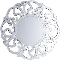 Beliani MORNAIX - Wandspiegel - Zilver - MDF