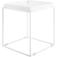 Beliani SAXON - Salontafel - Wit - Metaal