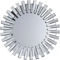 Beliani CHOLET - Wandspiegel - Zilver - MDF