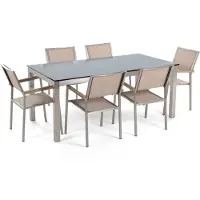 Beliani Grosseto - Tuinset - Zwart -