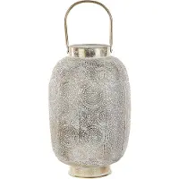Beliani LANTAU - Lantaarn - Goud - 30 cm - Metaal