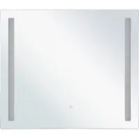 Beliani LIRAC - LED-spiegel - Zilver - Glas