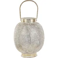 Beliani LANTAU - Lantaarn - Goud - 40 cm - Metaal