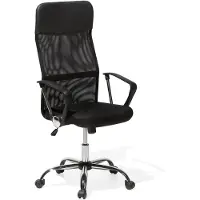 Beliani DESIGN - Bureaustoel - Zwart - Polyester