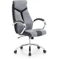 Beliani FORMULA - Bureaustoel - Grijs - Polyester