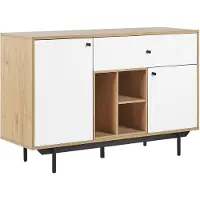 Beliani ITACA - Sideboard - Lichte houtkleur - Vezelplaat