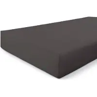Walra Hoeslaken Jersey Stretch Antraciet - 160x200/210 cm