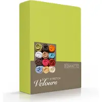 Romanette Hoeslaken Romanette Appel Groen (Velours)