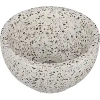 Differnz Ruz waskom 23x12cm zwart wit