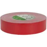 Nichiban Duct Tape 38mm breed x 50mtr lang - Rood- 1 rol - Podiumtape - Gaffa tape - Met de Hand Scheurbaar - Japanse Topkwaliteit - (021.0173)