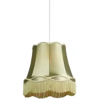 QAZQA Retro hanglamp groen 45 cm - Granny