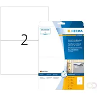 Herma 4600 weersbestendige inkjet etiketten A4 210 x 148 mm wit (20 etiketten)