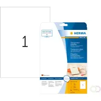 Herma Transparante inkjet etiketten A4 210x297 25 vel