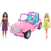 Mattel - Vehicle and 2 Dolls (GVK02)