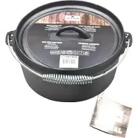 Cast iron Dutch Oven | | Ø 25 x 11 cm (4 liter, Gietijzer)