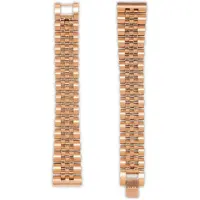 KRAEK Rosé Goud Stalen Band - horlogebandje met quick release - Rosé gouden Schakelband - 18 mm bandje - Easy click - Met inkort setje - Stalen Armband