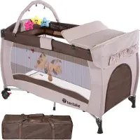 TecTake Campingbed - Bruin