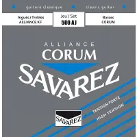 Savarez snarenset klassieke gitaar - 500-AJ - KF composite fiber silverwound Corum hard tension