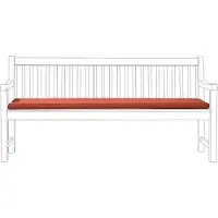 Beliani VIVARA - Zitkussen-Rood-Polyester