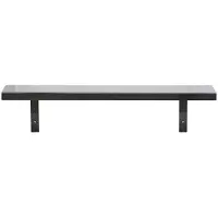 House Doctor Wandplank RAW zwart