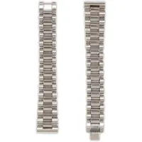KRAEK Zilver Staal - horlogebandje met quick release - Zilveren Schakelband - 16 mm bandje - Easy click - Met inkort set - Stalen Armband