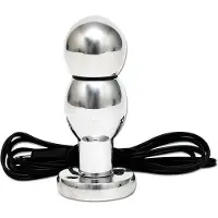 Rimba Electro Sex Dildo dubbele kogel, bi-polair (100 mm)