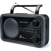 Muse Draagbare radio - - M06DS - 2 banden - Bluetooth - Type C batterij