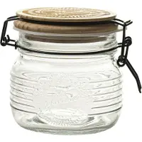 Gusta voorraadpot knut glas 0.5 liter