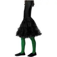 Smiffys - Wicked Witch Kinder panty - Groen/Zwart