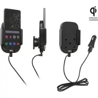 Brodit houder geschikt voor Samsung Galaxy S20 Qi Wireless Actieve houder met vaste voeding