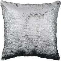 Balvi kussen Magic 40 x 40 cm polyester zwart/zilver