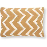 Chhatwal & Jonsson Ikat Sema Kussen 40x60 Cm Voor Buiten / Gebroken Wit - Decoratieve kussens & hoezen Katoen Beige - OIC310212-15