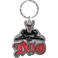 Rock Off Dio Sleutelhanger Logo Zilverkleurig