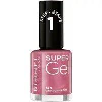 Rimmel 2x SuperGel Nailpolish 023 Grape Sorbet 12 ml