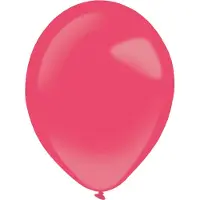 Amscan ballonnen metallic 35 cm latex rood 50 stuks