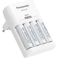 Eneloop Panasonic Eneloop basic lader incl. 1x4 AA Mignon accu's