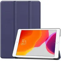 IMoshion Trifold Bookcase voor de Apple iPad 9 (2021) 10.2 inch / iPad 8 (2020) 10.2 inch / iPad 7 (2019) 10.2 inch - Donkerblauw