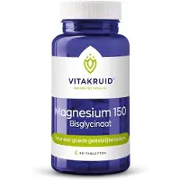 Vitakruid - Magnesium 150 bisglycinaat - 90 Tabletten