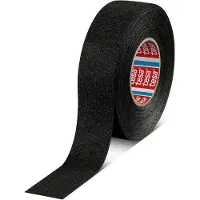 TESA Linnentape PET-wol - 19 mm breed - 300 um dik - Tot 105 graden - 25 meter - zwart