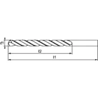 Phantom HSS spiraalboor din338 diameter 15.5mm